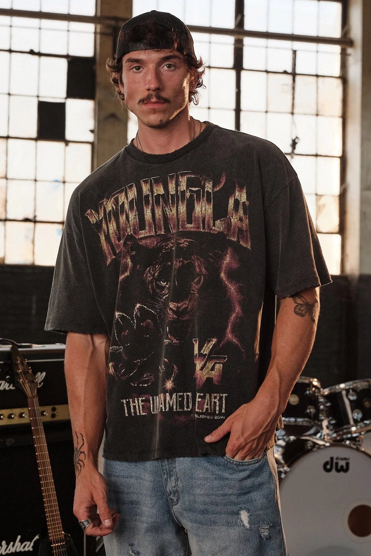 YoungLA Vintage World Tour Tees V2