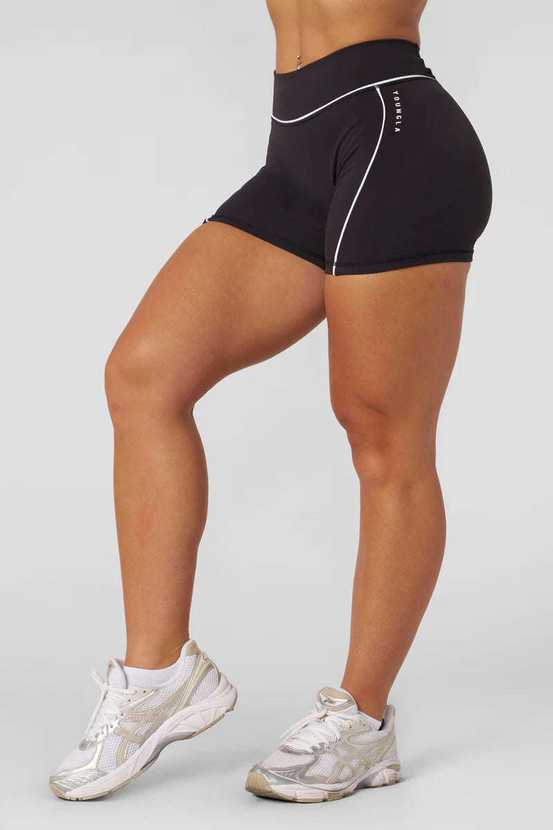 YoungLA YoungLA Elevate Outline Shorts 5" NEW COLORS Charcoal