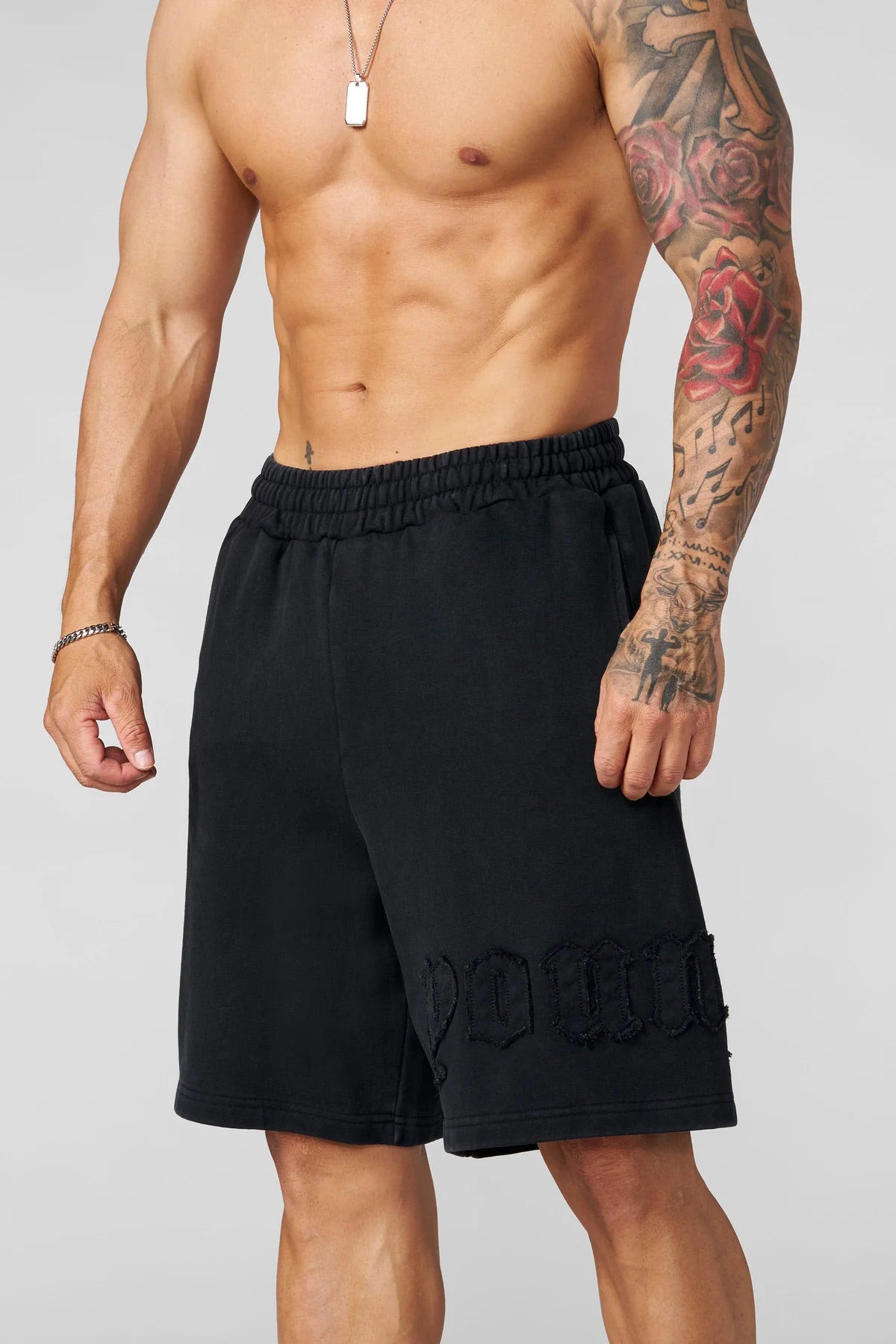 YoungLA Patchwork Shorts