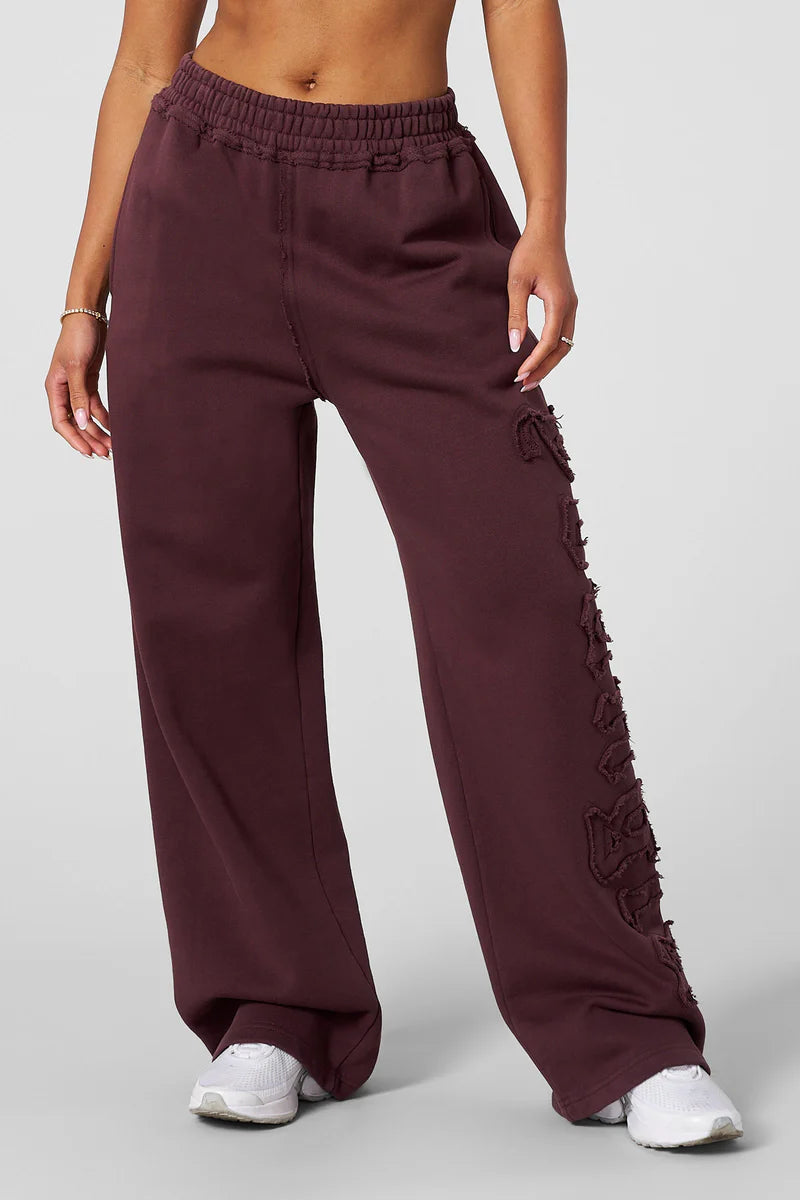 YoungLA After Dark Joggers Burgundy