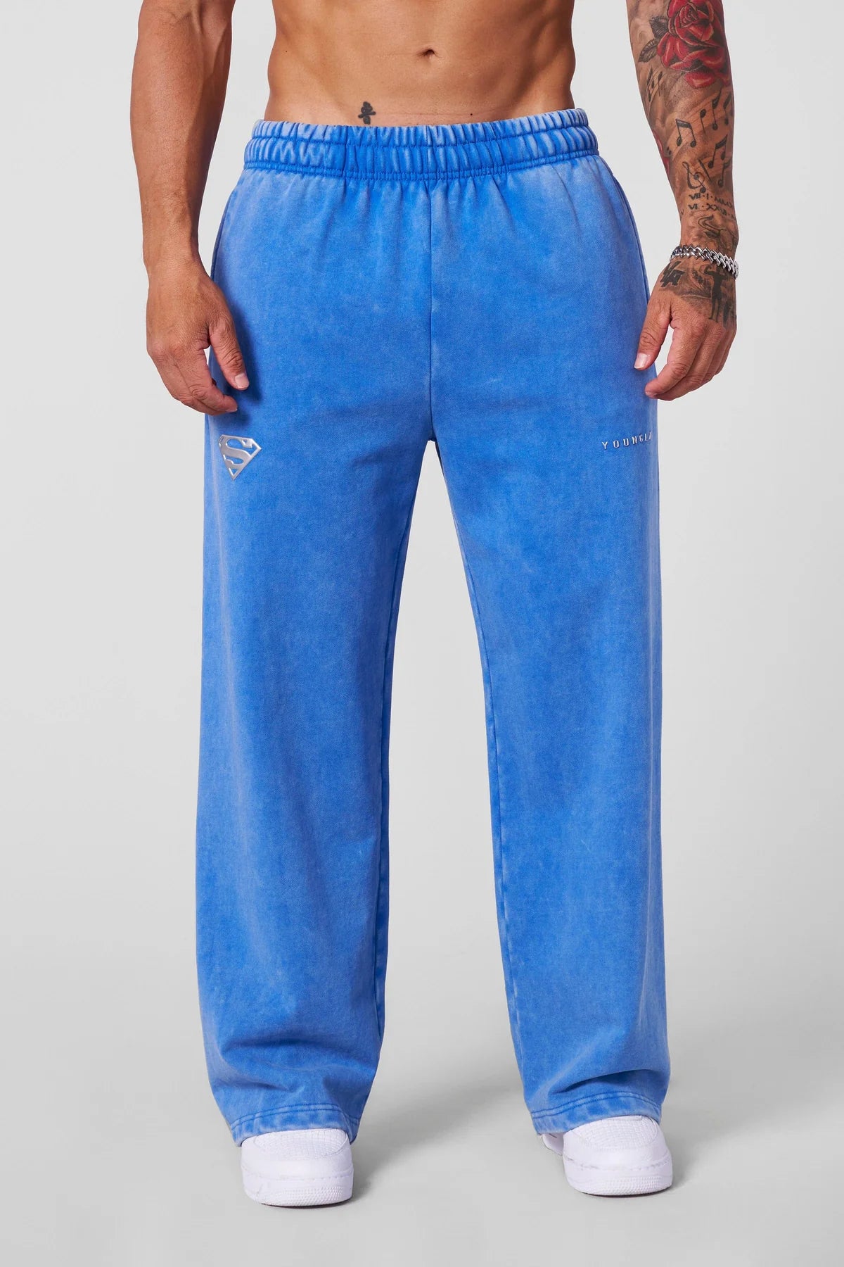 YoungLA Superman Sweats Azul