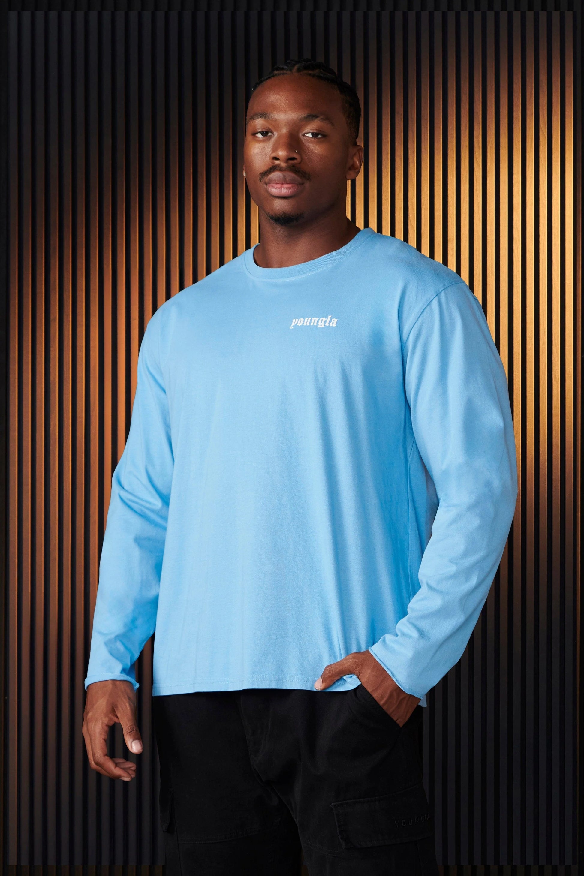 YoungLA Eternal Longsleeves Azul