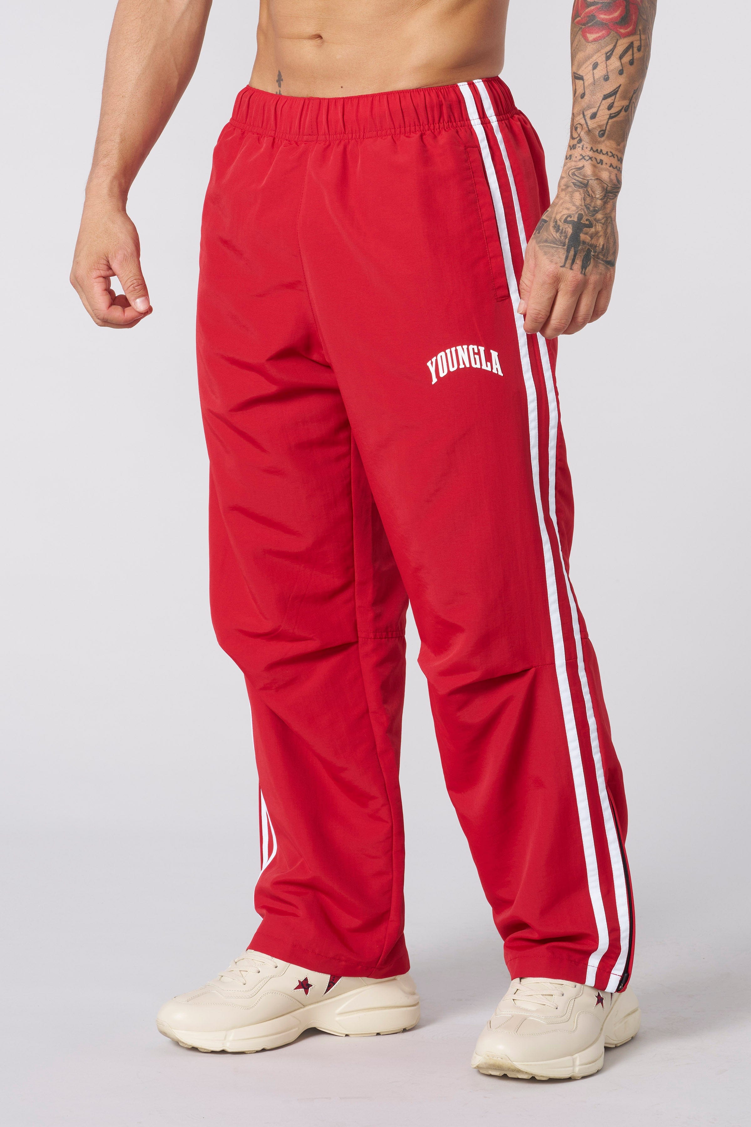 YoungLA Pants Flagship track Rojo