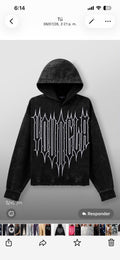 Revenge hoodie negra Youngla