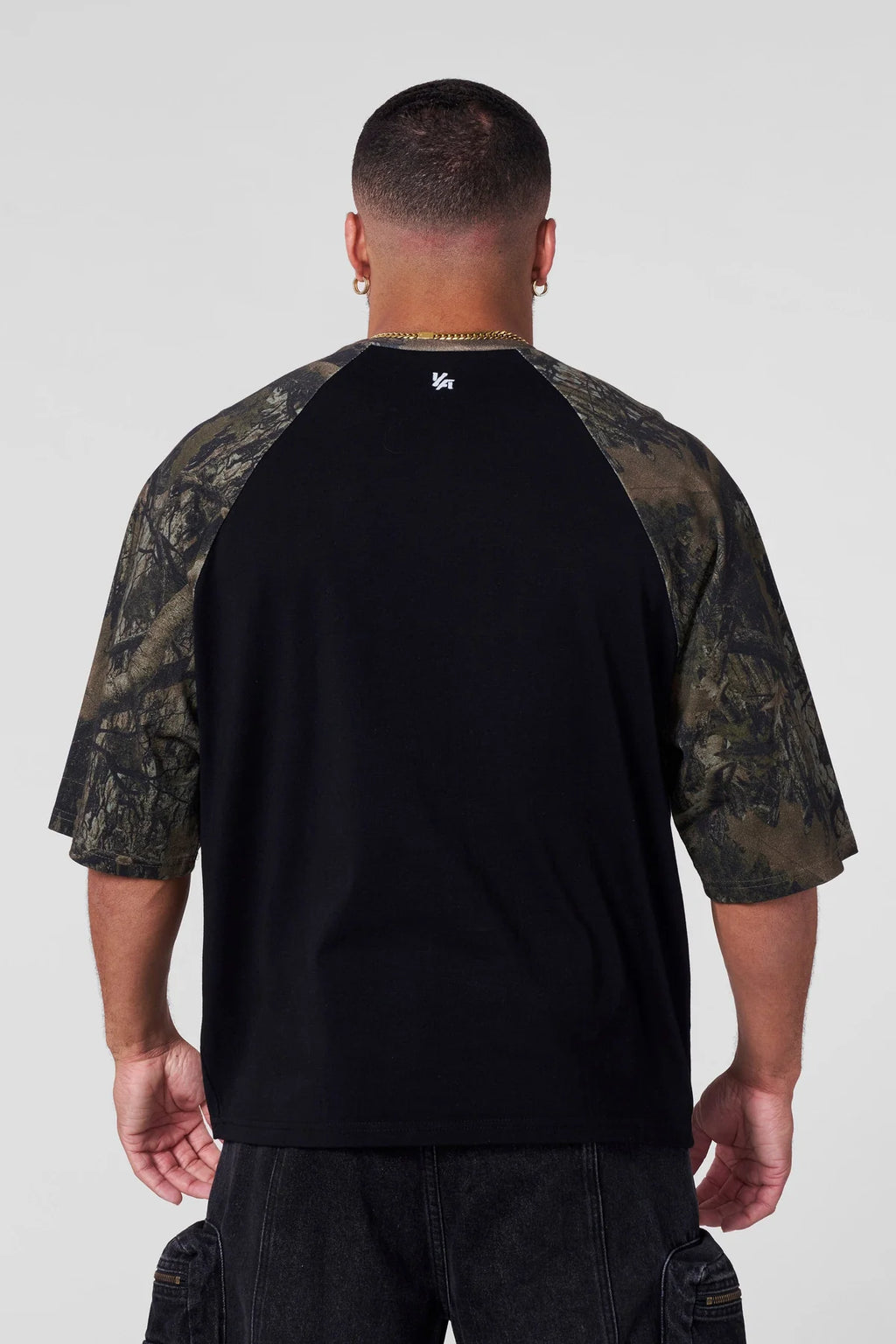YoungLA Oversized Baseball Tees Dark Camo