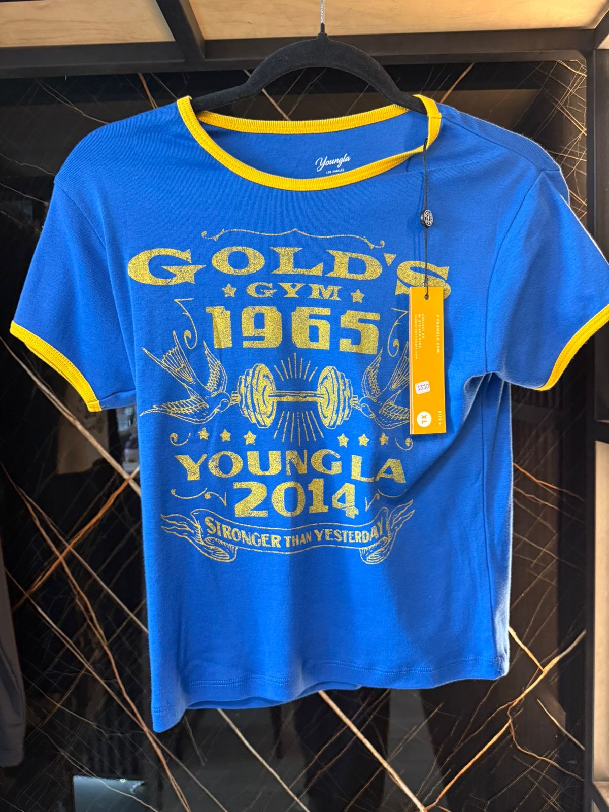 Gold Gym Crop top