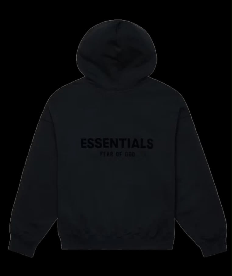 Essensials Sudadera negra
