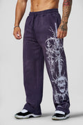 Eternal Embroidered Sweats morado Youngla