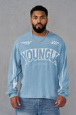 YoungLA Moto Longsleeves Blue