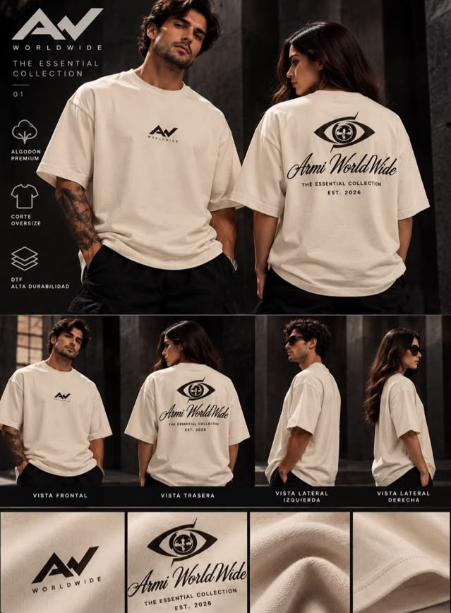Armi World Wide Oversized Tee