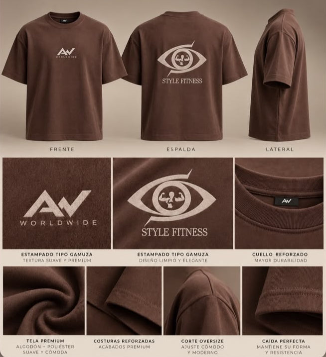 Armi World Wide Oversized Tee