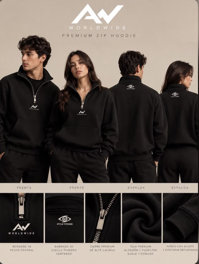 Armi World Wide 1/4 Zip Up