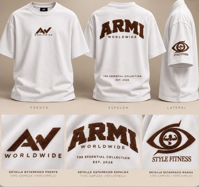 Armi World Wide Oversized Tee