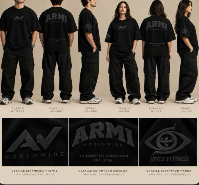 Armi World Wide Oversized Tee