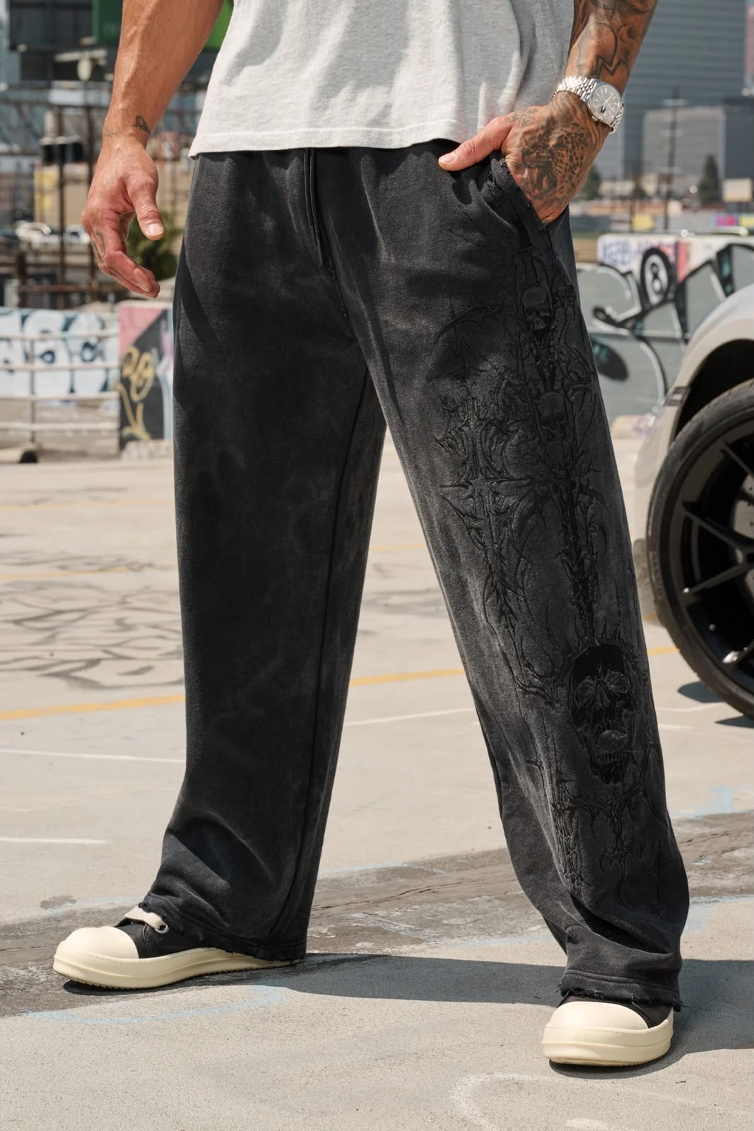 Eternal Embroidered Sweats