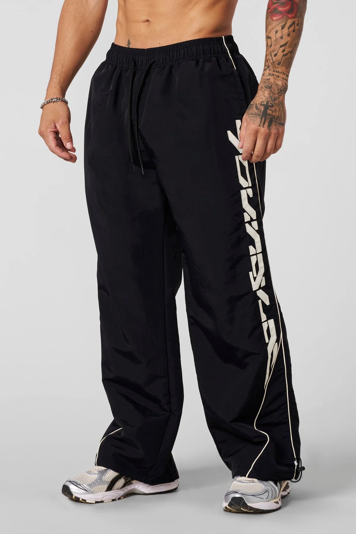 Foundation track pants black