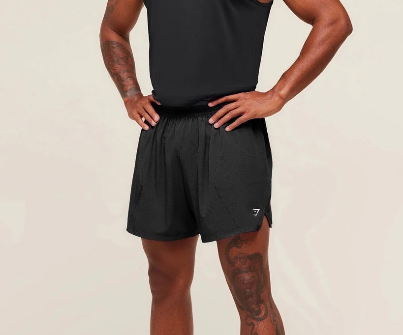 RUNNING 5" SHORTS negro