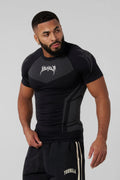 Warrior Compression Tees negro Youngla