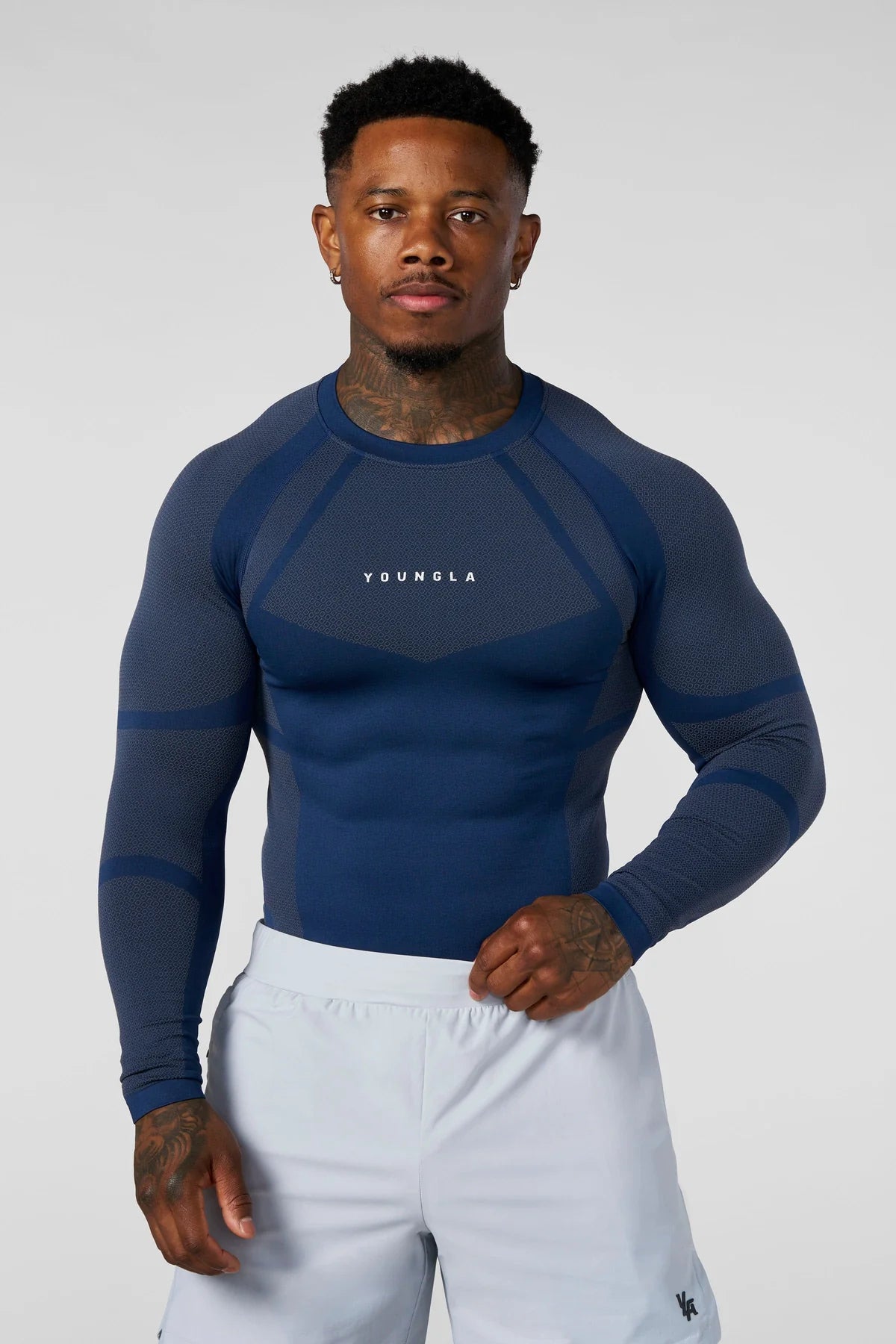 Apex Compression Longsleeves azul Youngla