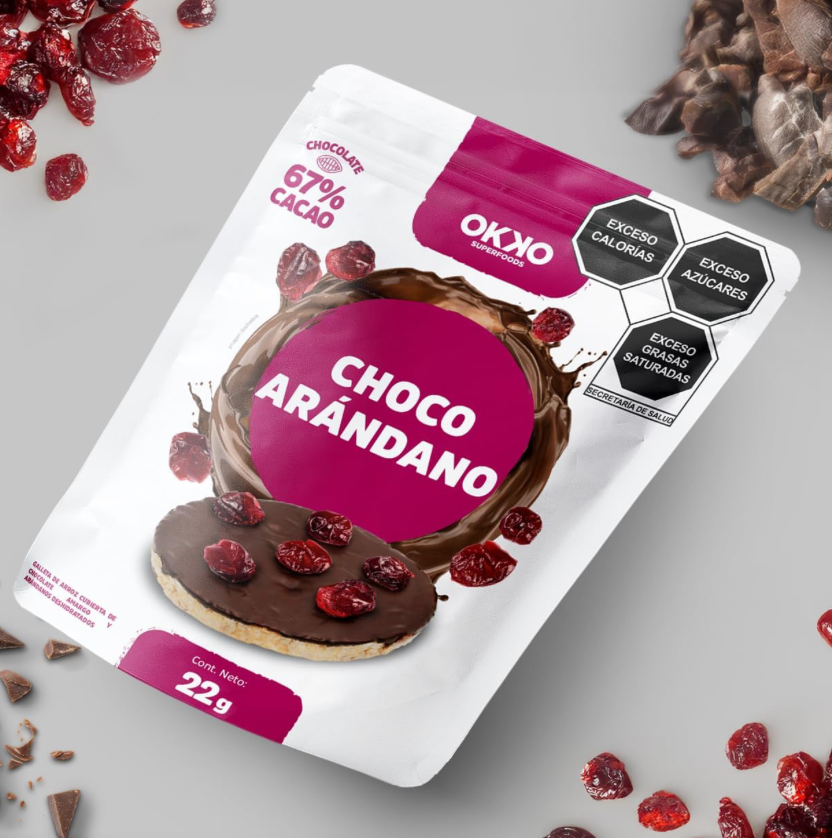 galleta de arroz cubierta 80kcal