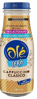 capuchino CERO deslactosado 79kcal
