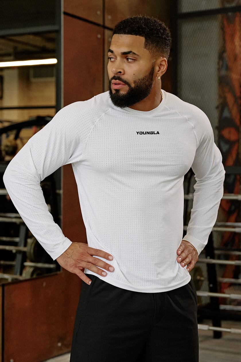 YoungLA Aeromesh Longsleeves Blanca