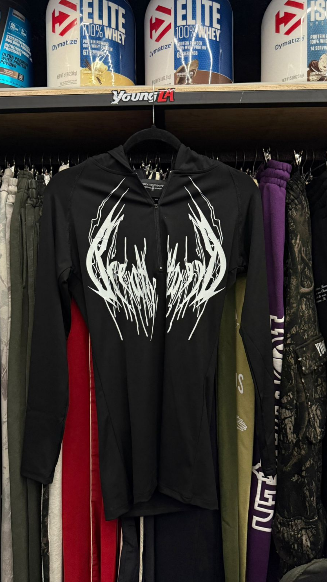 Breathedivinity Compresion Zip Blanca