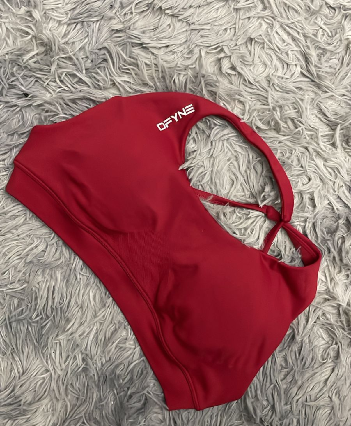 DFYNE Impact Sport Bra Rojo