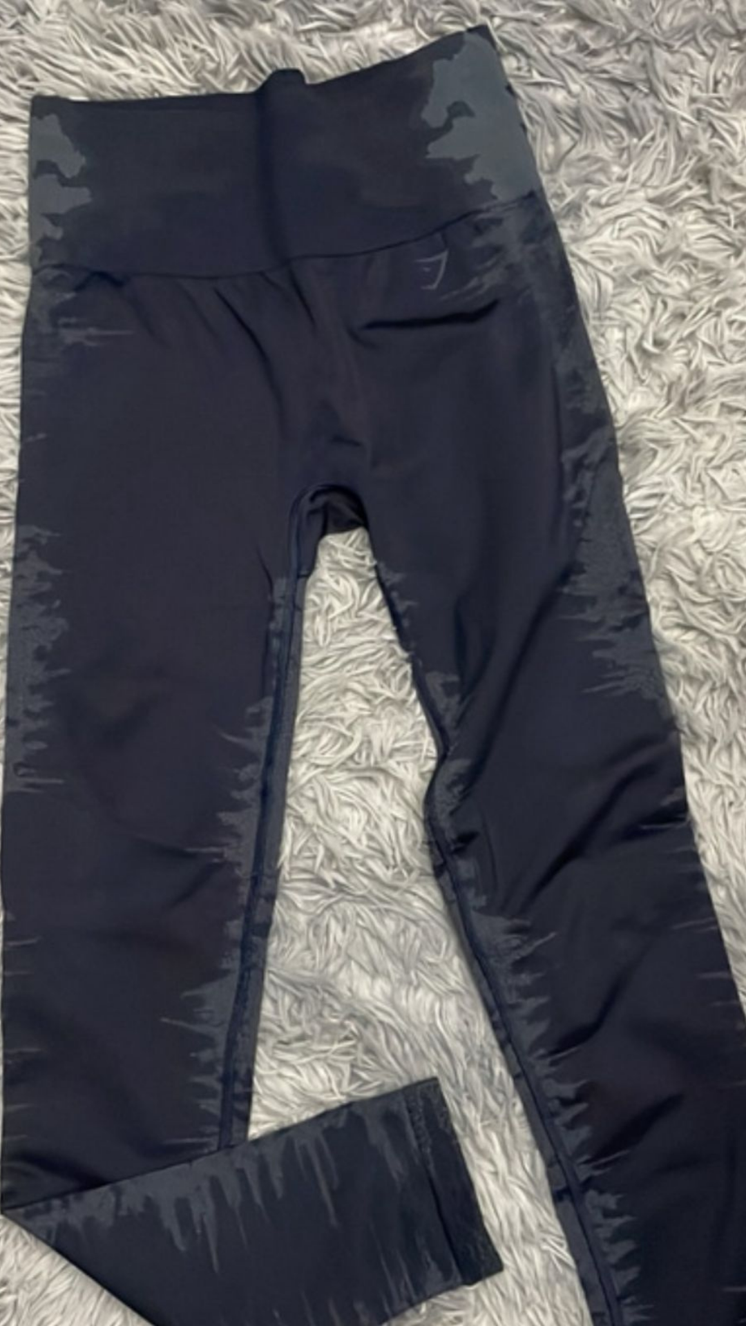 GymShark Leggings Print Azul