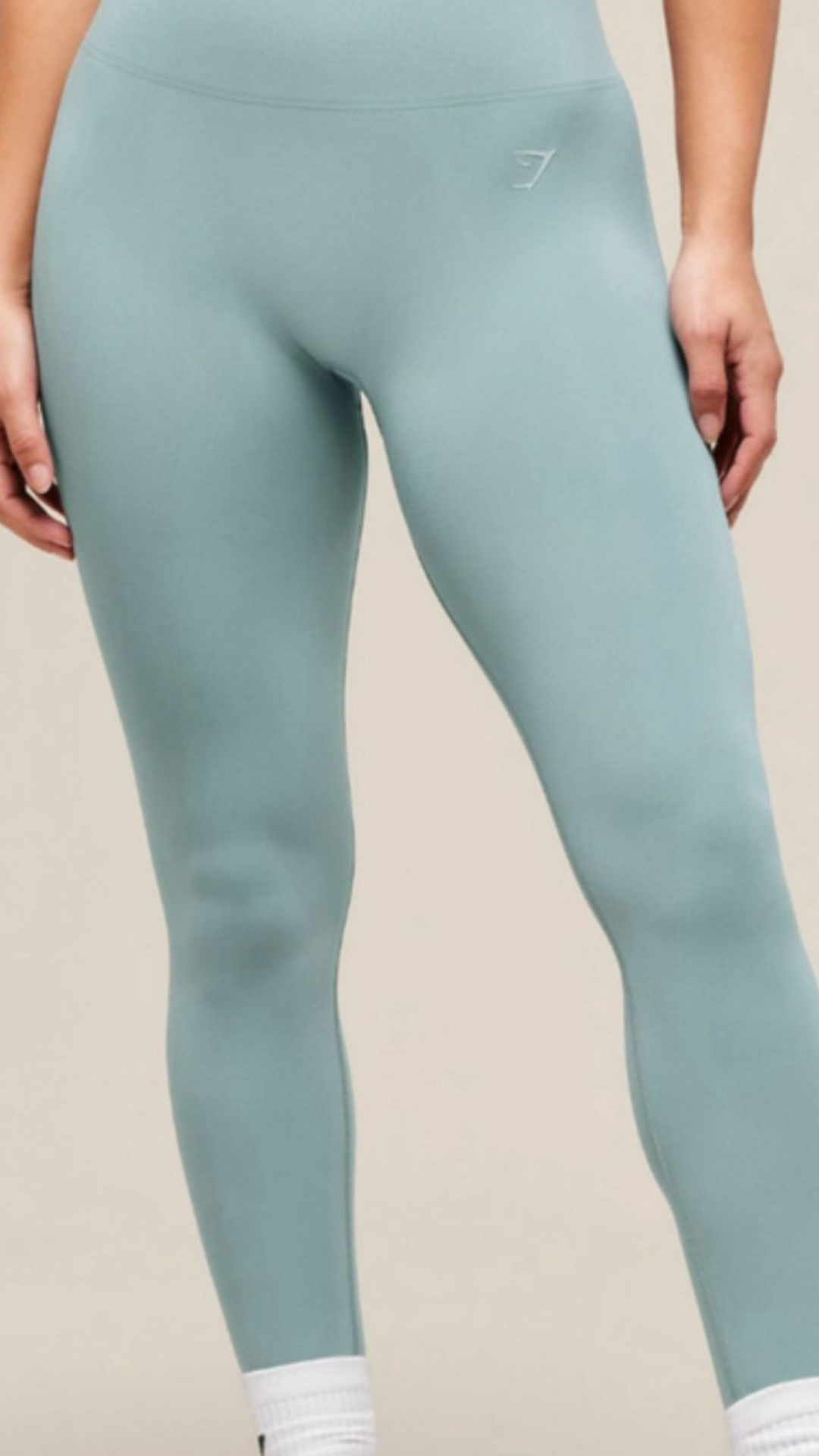 GymShark Lift Leggings Whitney Azul Mediterraneo