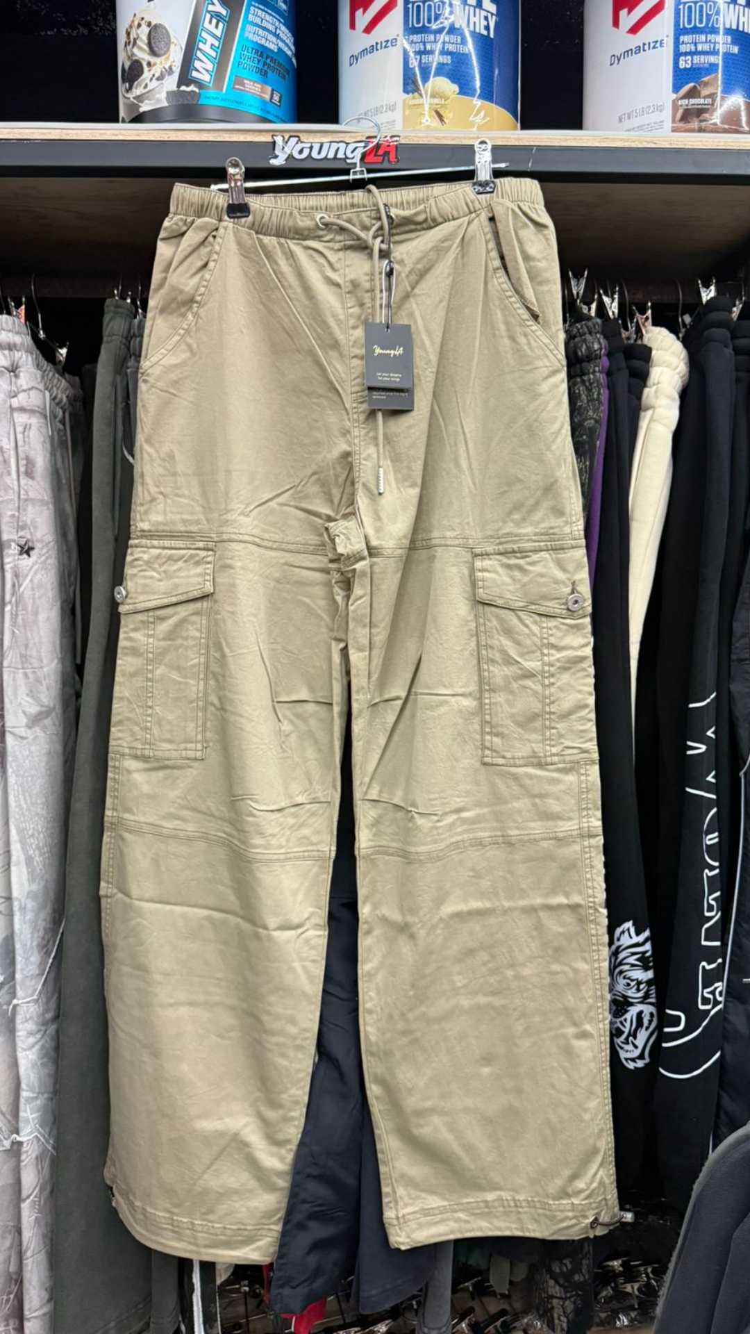 YoungLA Pants Cargo Café