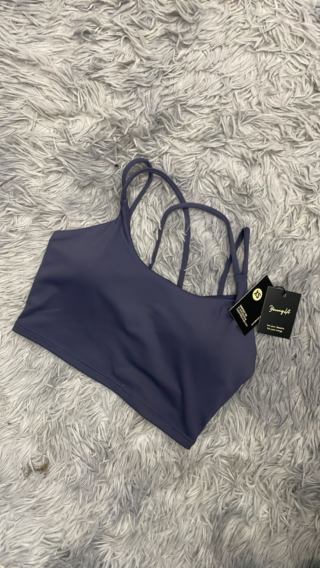 YoungLA Top Deportivo Morado