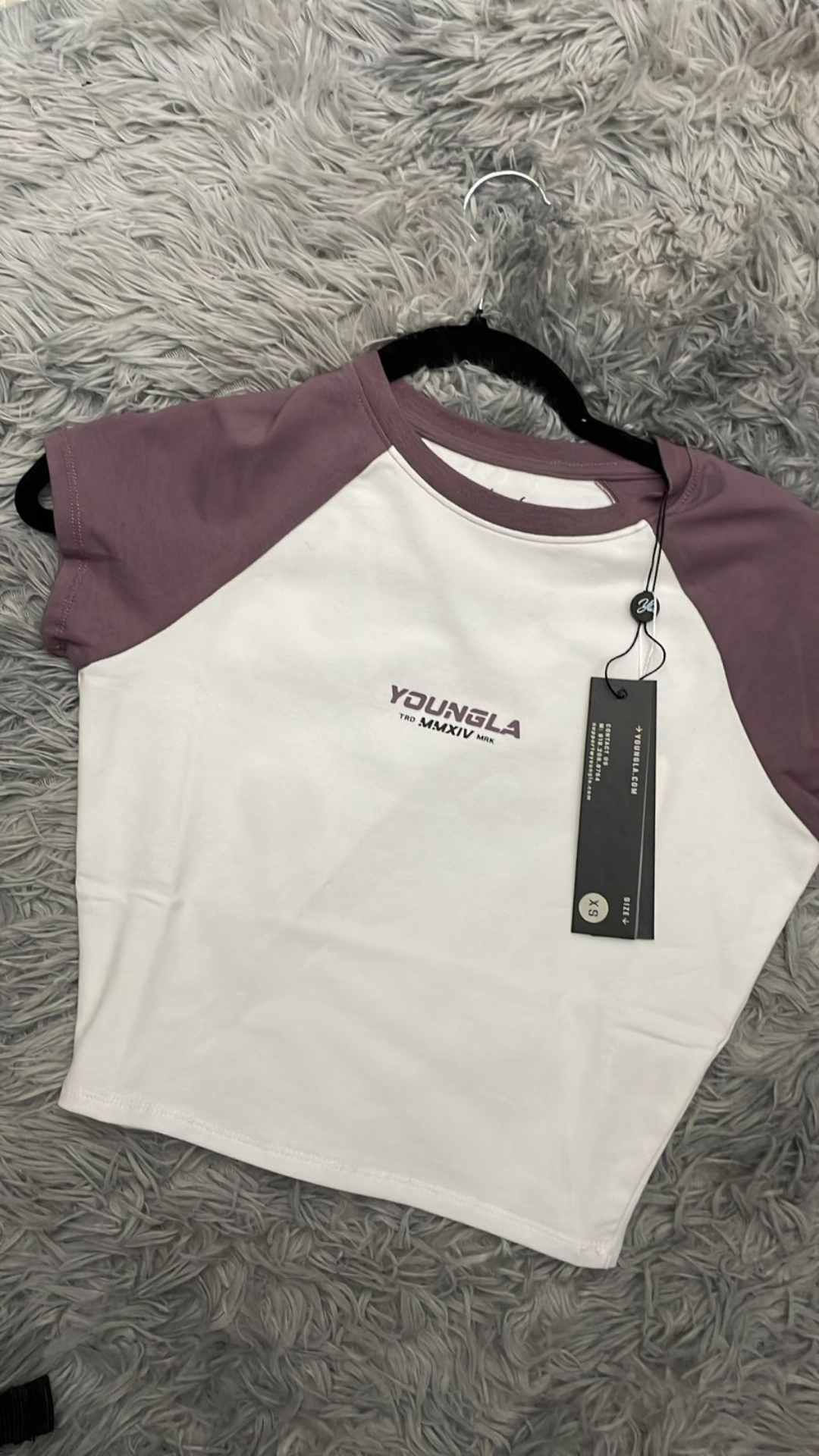 YoungLA Top Tee Oversize Morado