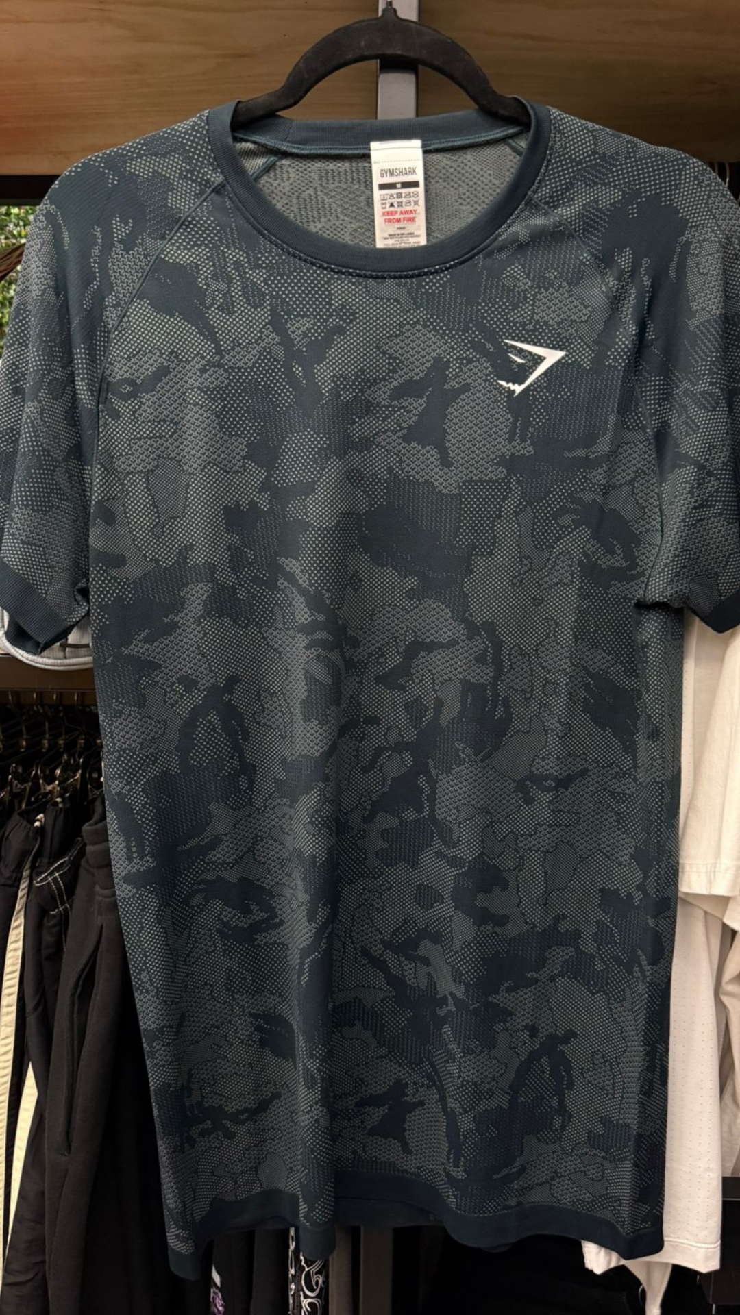 GymShark Geo Seamless Verde Camo