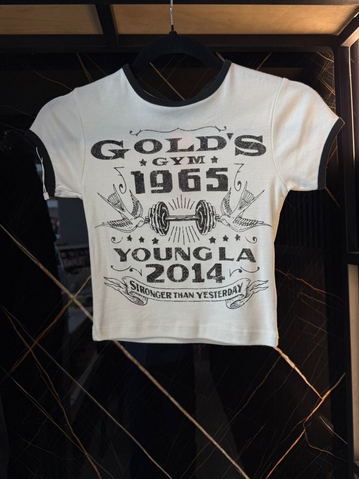Gold Gym Crop top
