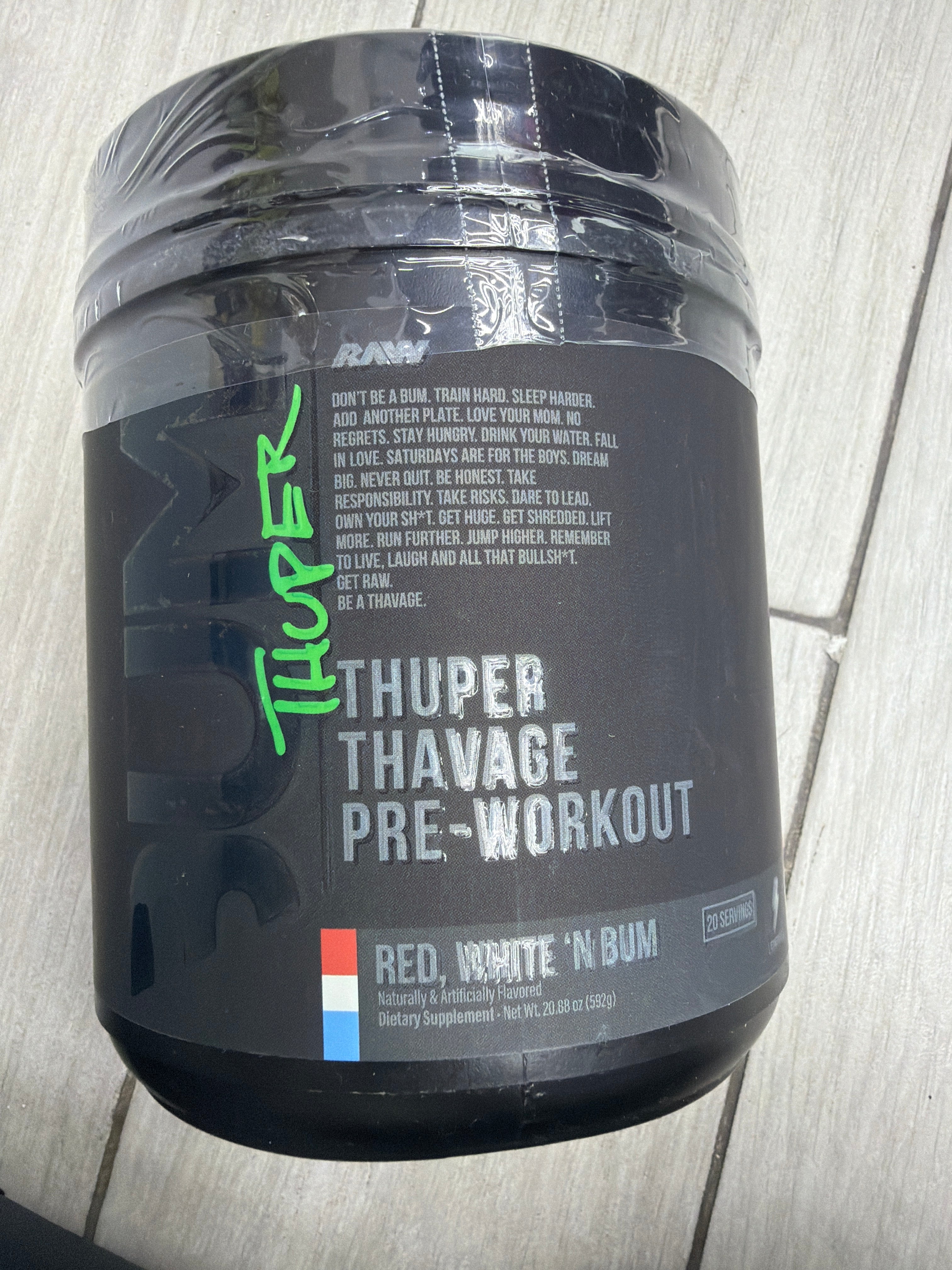 BUM THUPER SECRET STUFF