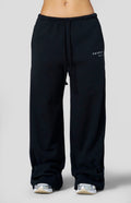 Comfort straight leg Joggers negros