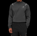 Gymshark Arrival Contrast 1/4 Zip - Grey/Black