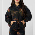 Camo Bling Hoodie verde oscuro