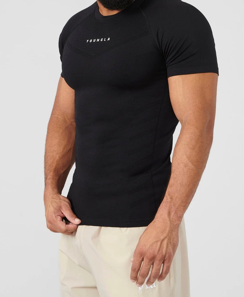 Super Villain Compression Tees negra