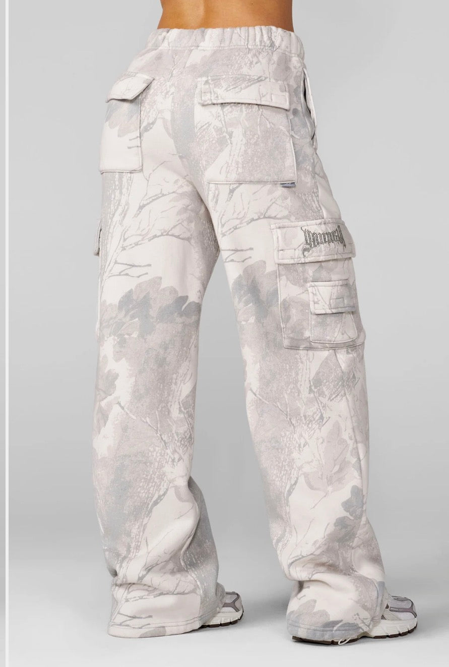 Camo Cargo Joggers Youngla gris
