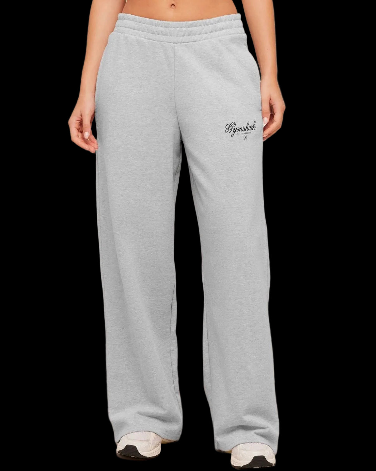 Gymshark Script Embroidery Joggers - Light Grey
Core Marl