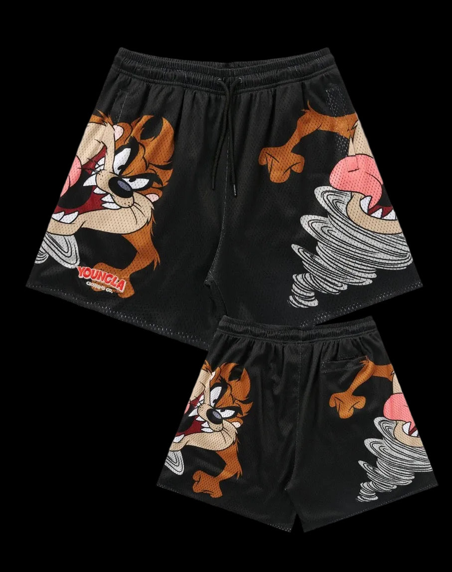 LOONEY TUNES BASKETBALL SHORTS negro Youngla
