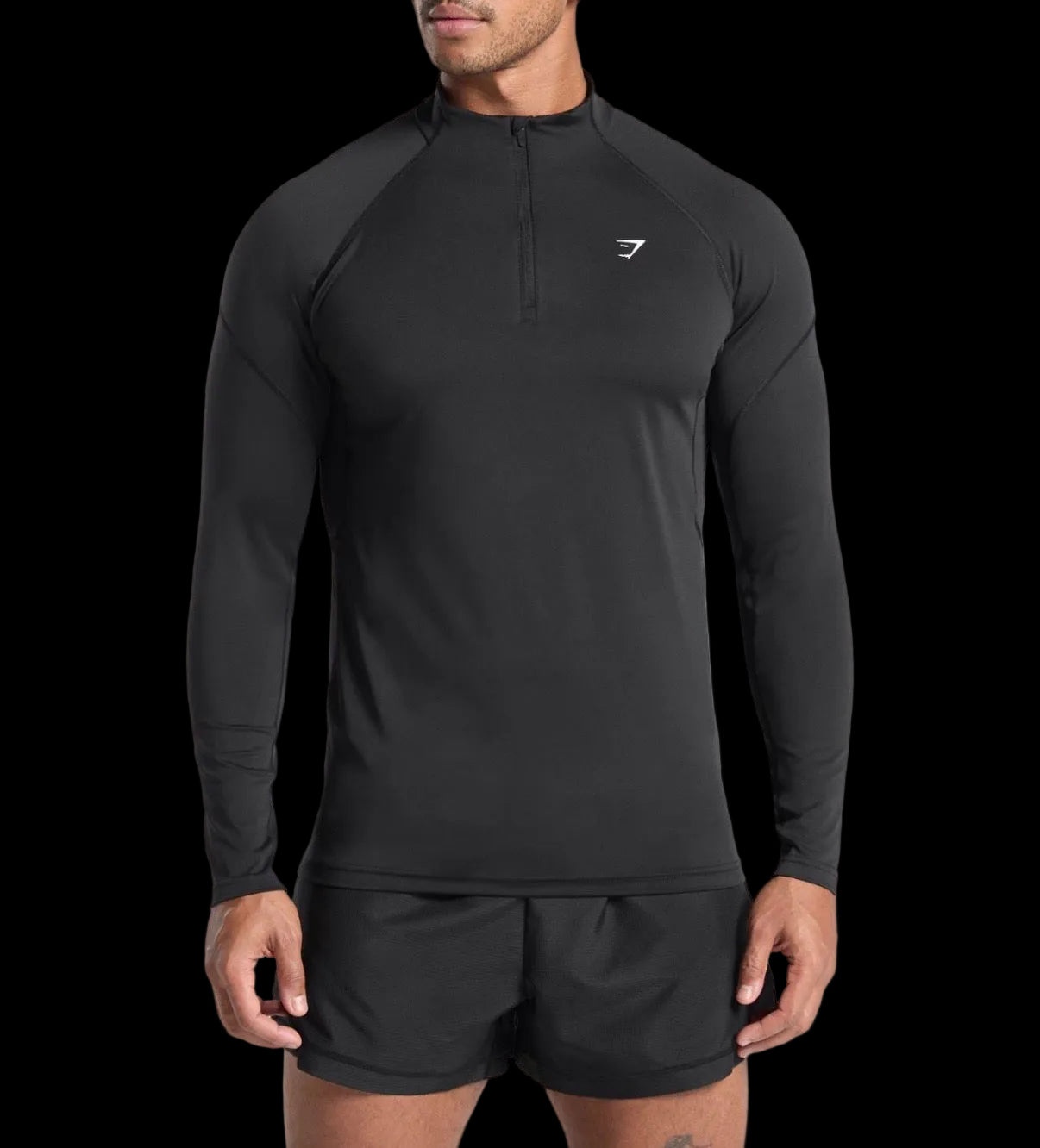 Gymshark Performance 1/4 Zip - Black