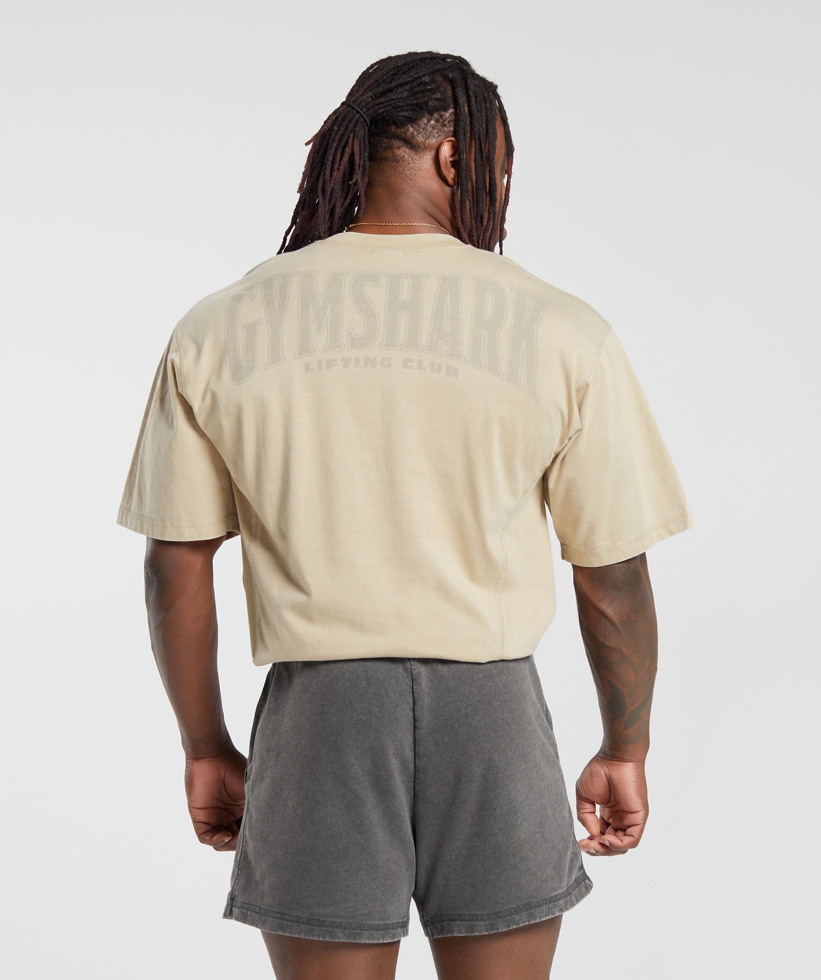 GymShark Heritage Washed desert beige