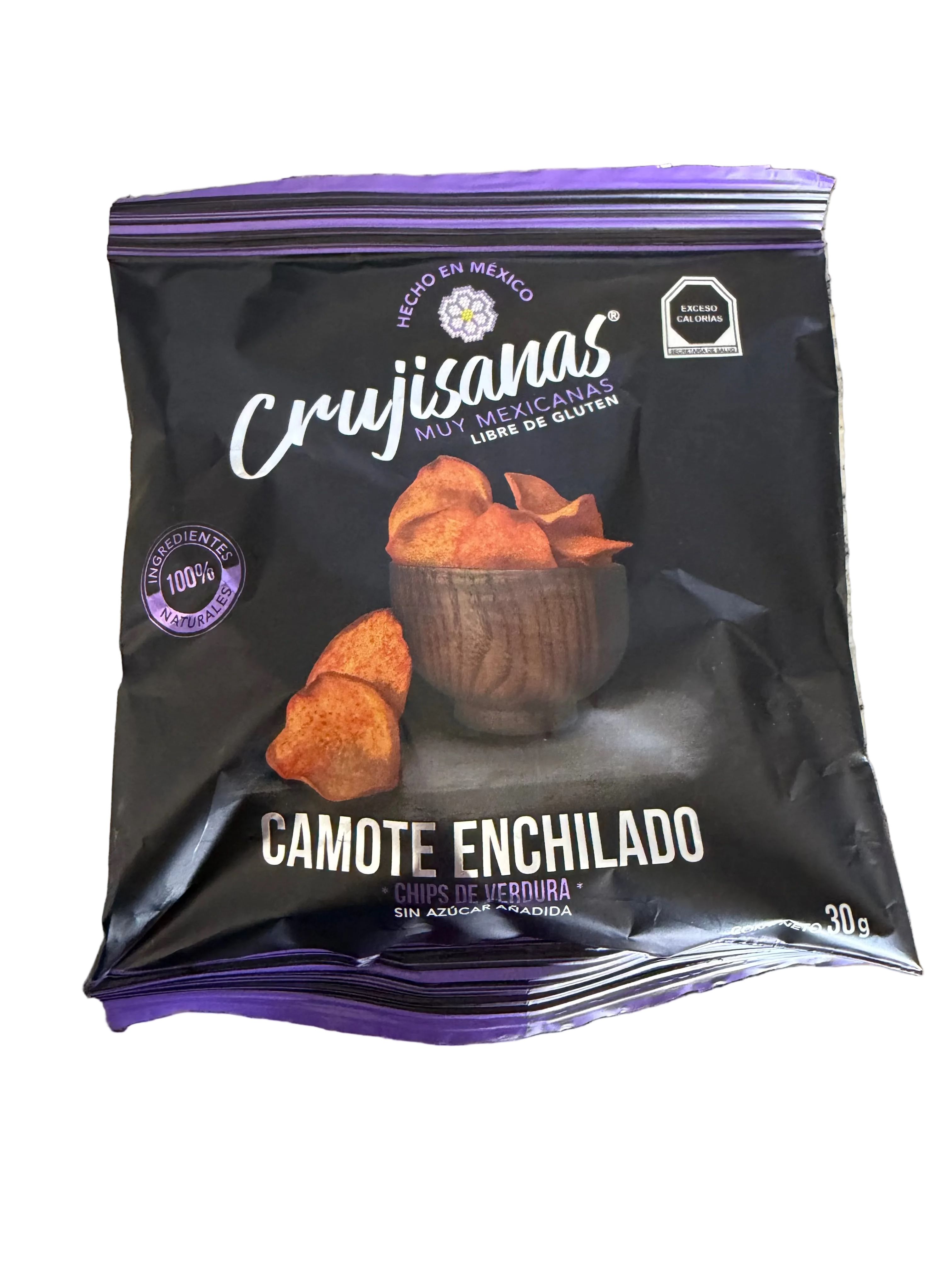 Camote enchilado 120kcal
