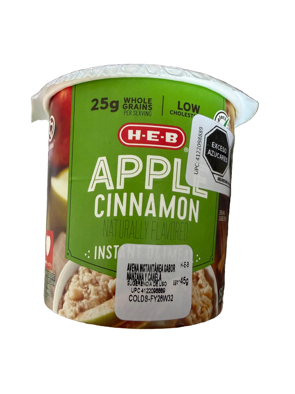 Avena instantánea 160kcal