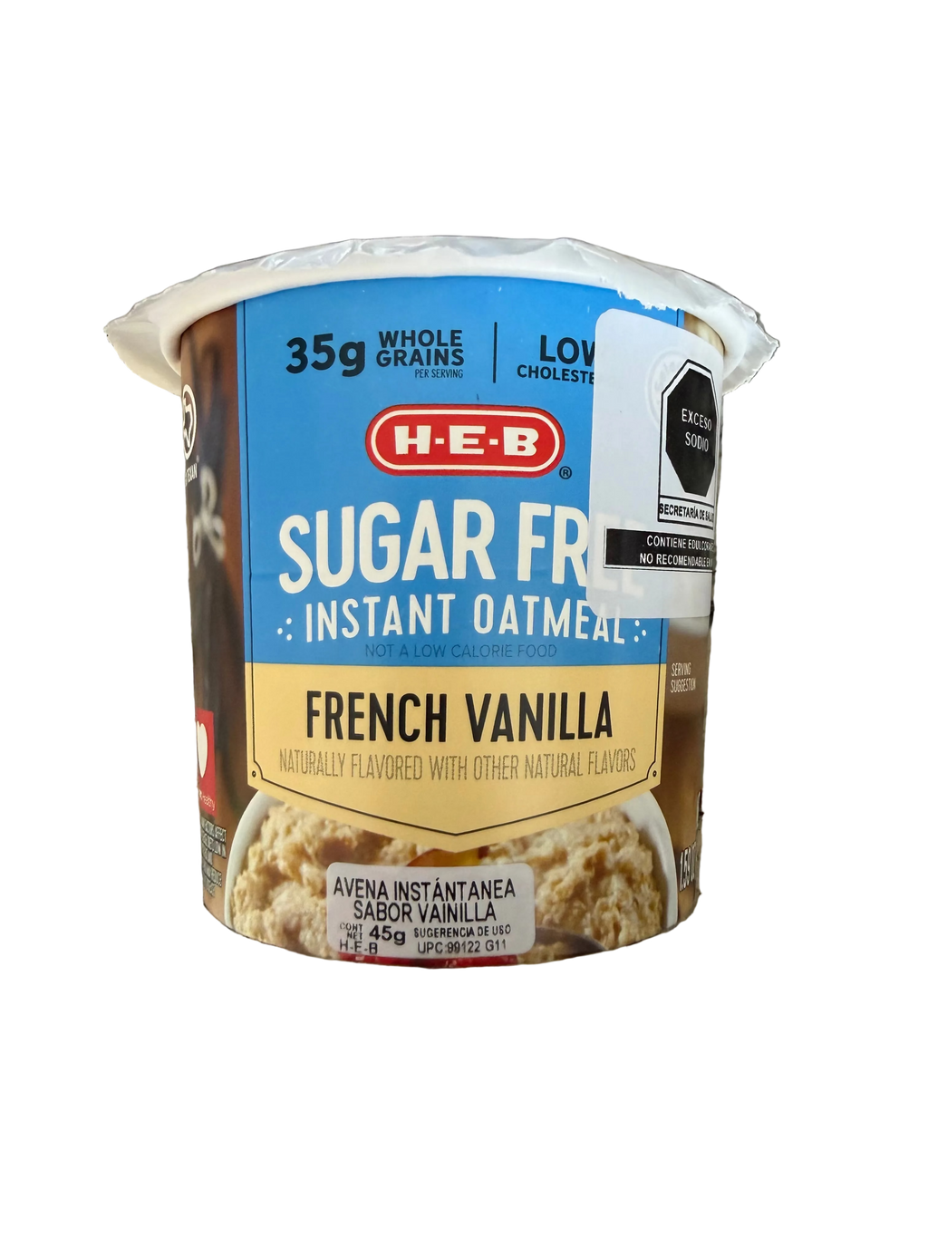 Avena instantánea 160kcal
