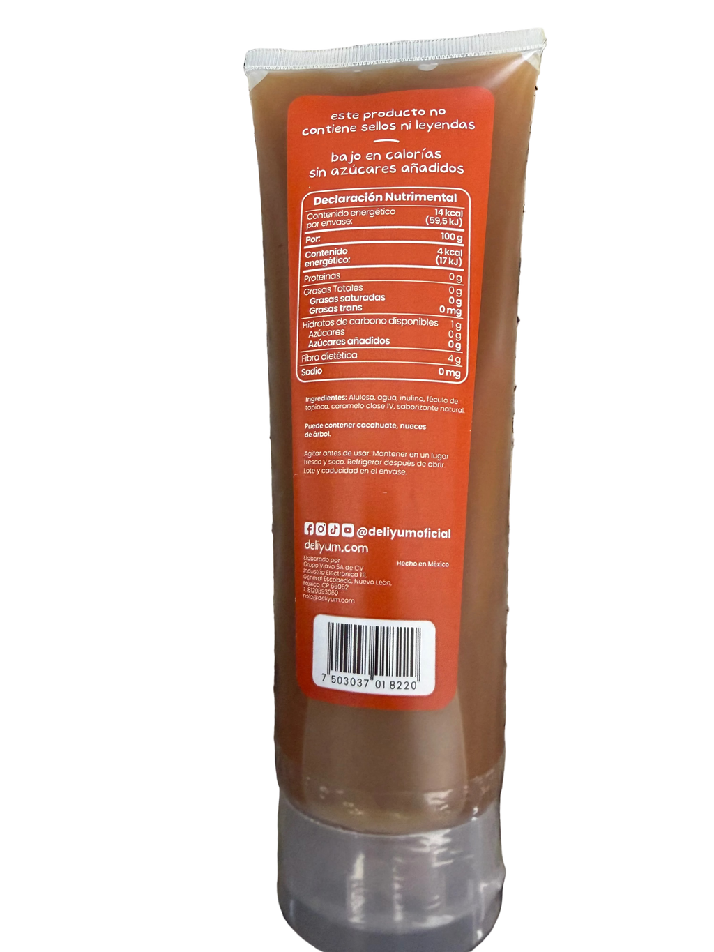 Caramelo sin azúcar 0kcals