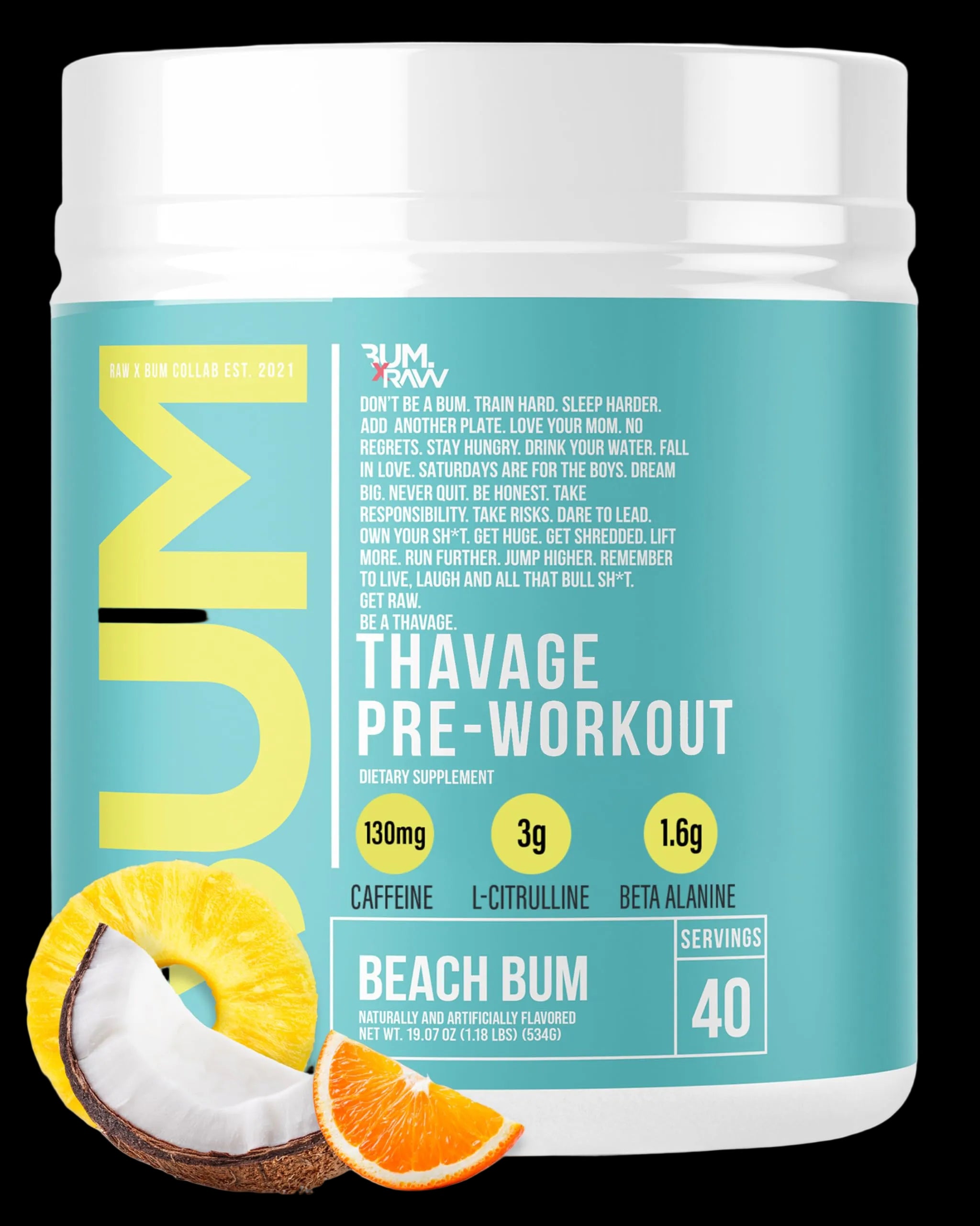 Bum thavage preworkout
